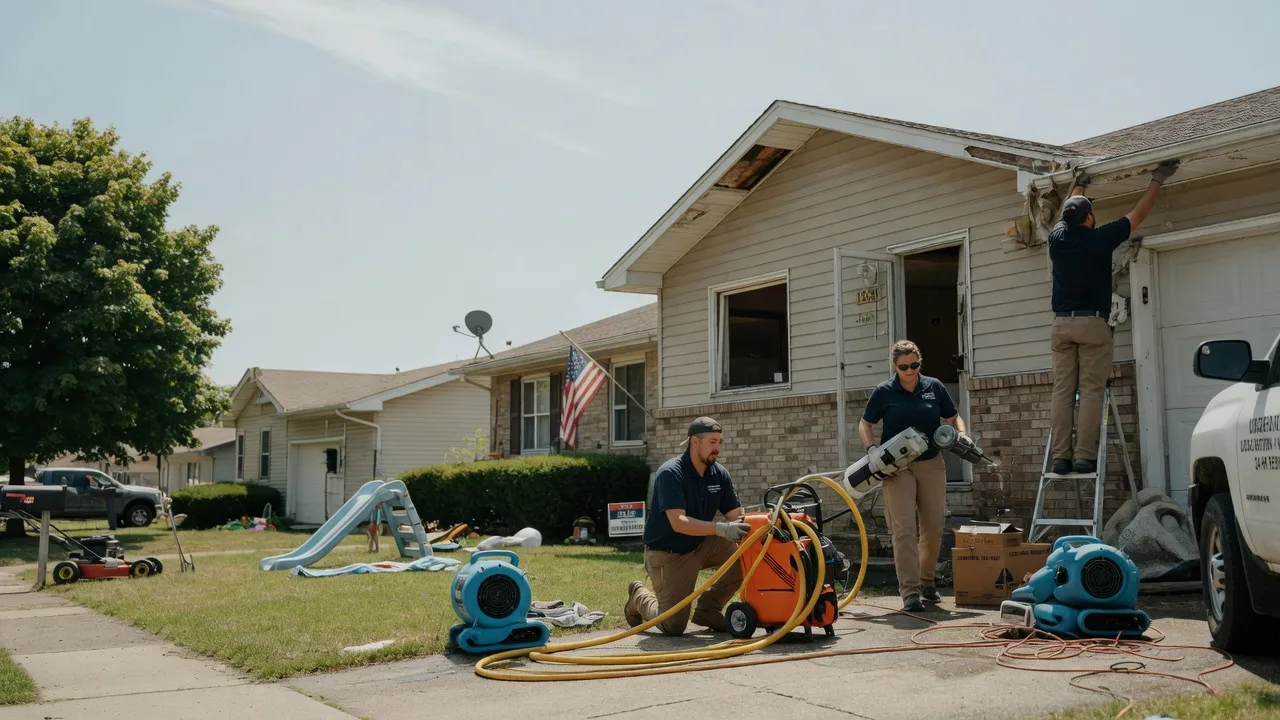 Water Damage Restoration in Plano, IA near me
